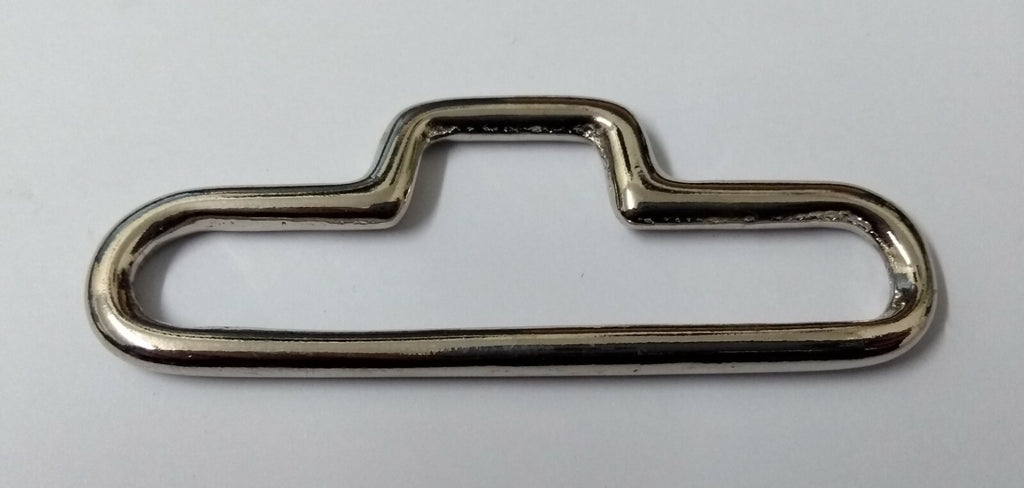 Genuine Issue Belt Chrome Buckle Retainer Female Catch Side