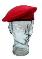 Red Army Beret UK Old Pattern Compton Webb Ltd 100% Wool Petersham Trim 59cm
