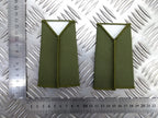 Gordon's School CCF OD Green Rank Slides Genuine British Army - NEW