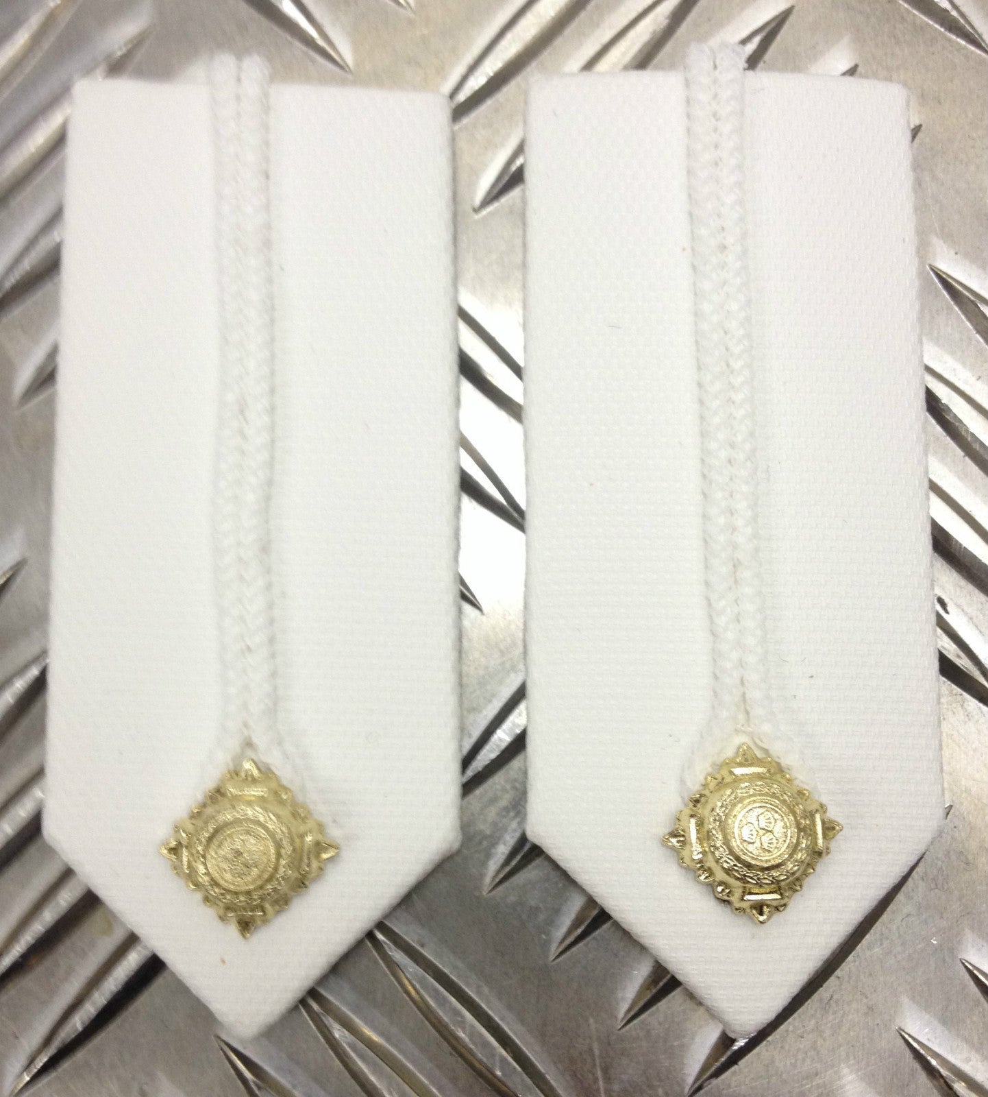 Genuine British No1 RMAS Sandhurst Academy SGC Gorget Collar / Tabs - NEW