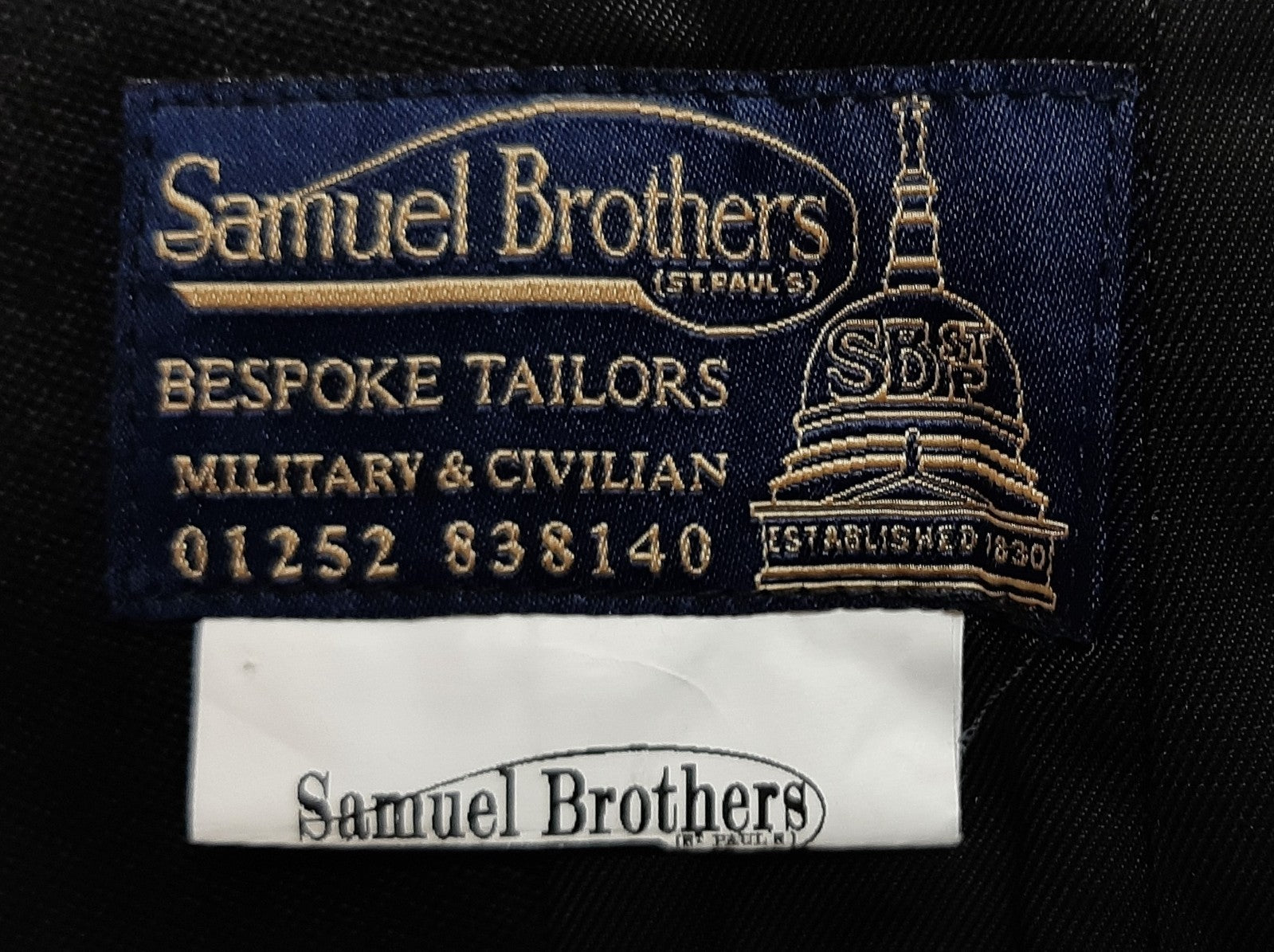 Samuel Bros Blues No1 Jacket Dress Female with Shoulder Pips QARANC Pattern