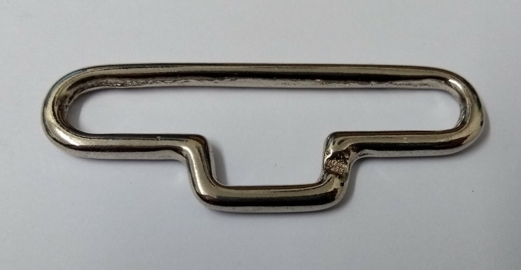Genuine Issue Belt Chrome Buckle Retainer Female Catch Side
