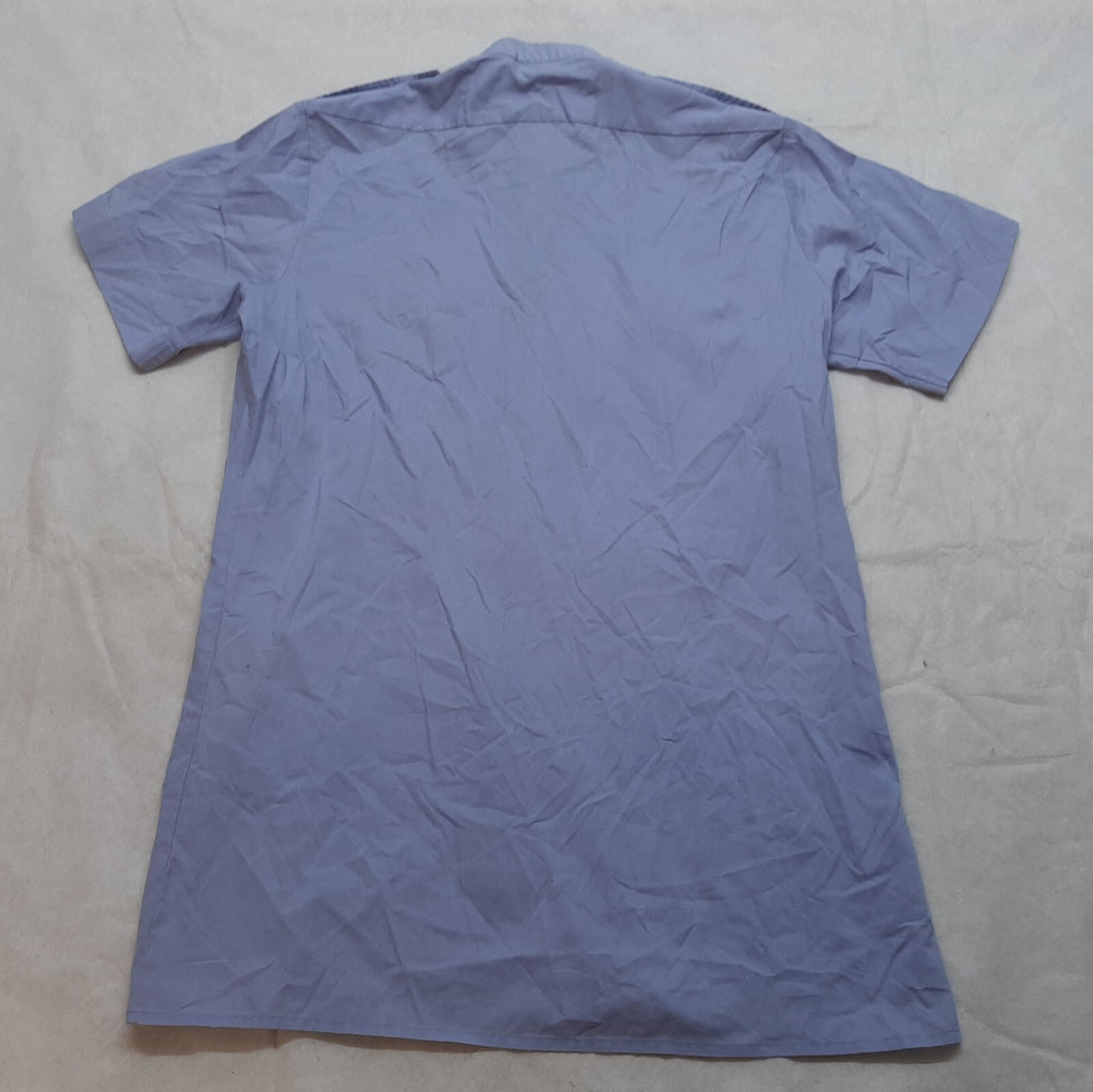 Chaplains RAF Royal Air Force Light Blue Shirt Short Sleeves No1 No2 Collar 37cm
