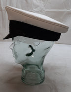 Naval Officers Hat Ex British Navy Production Sample No Insignia Size 57cm