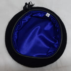 Black Beret Officers Dress Leather Trim No Insignia Ex-Display 58cm