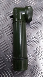 Movie Prop Torch EX British Army Old Pattern Angled Soldiers Combat Flashlight