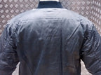 MA1 US Military Style Bomber Jacket Black Stone Washed - NEW