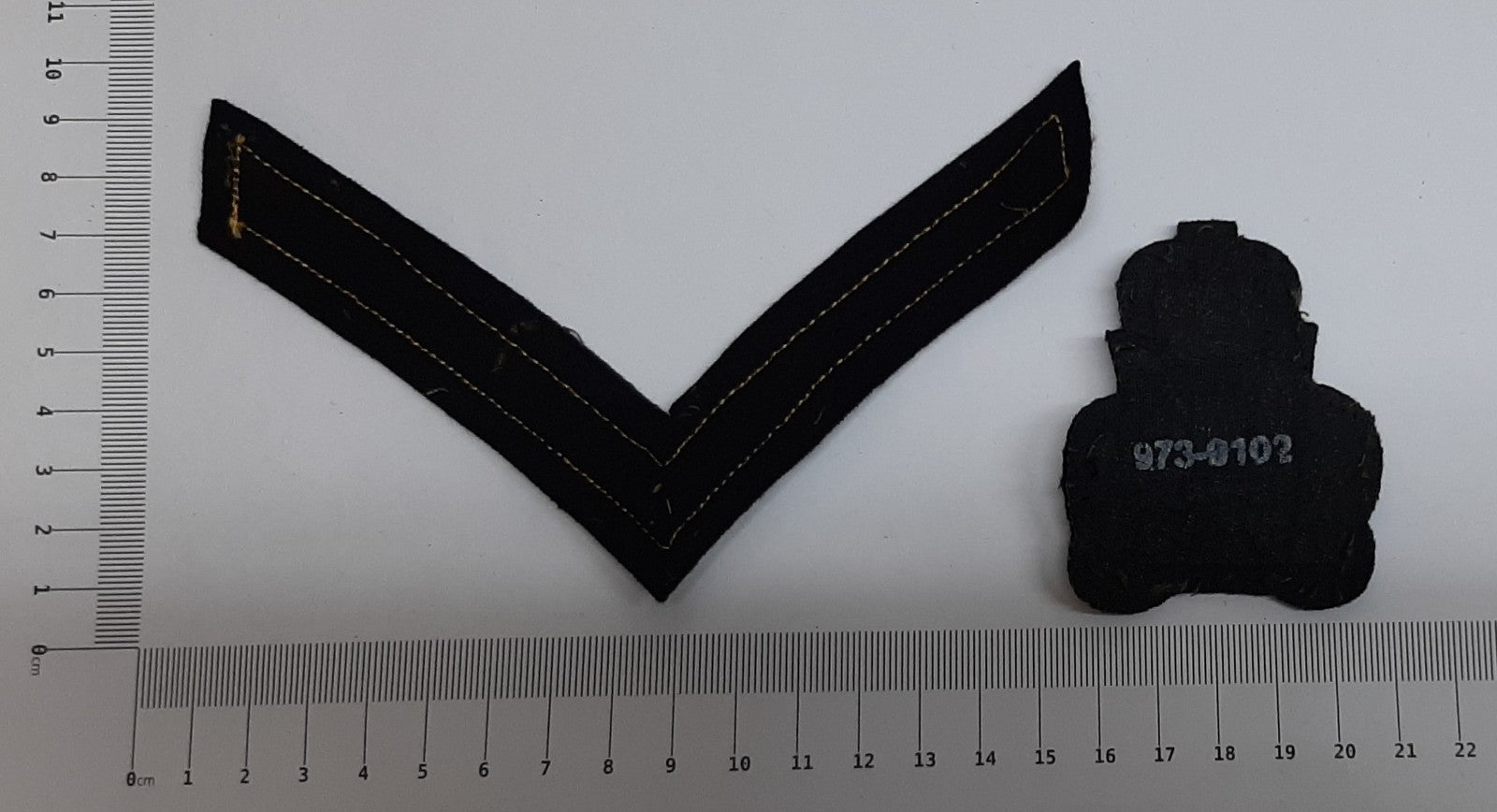 Army Badges No1 Dress 1 Bar Chevron L CPL and Bandsman Lyre Arm Patch No 1 Blues