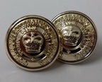 Genuine Canadian Colleges Militaires DU Canada 19mm Dress Buttons X10 ASBT136