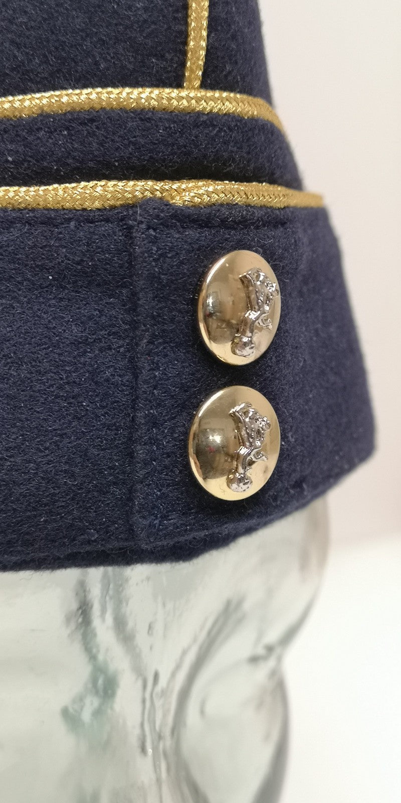 British Side Cap Royal Signals Forage Hat With Badge Size 56cm