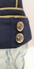 British Side Cap Royal Signals Forage Hat With Badge Size 56cm