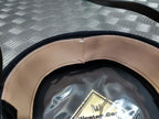 Black Dress Hat Genuine British Made Uniform Visor Cap - Assorted Sizes