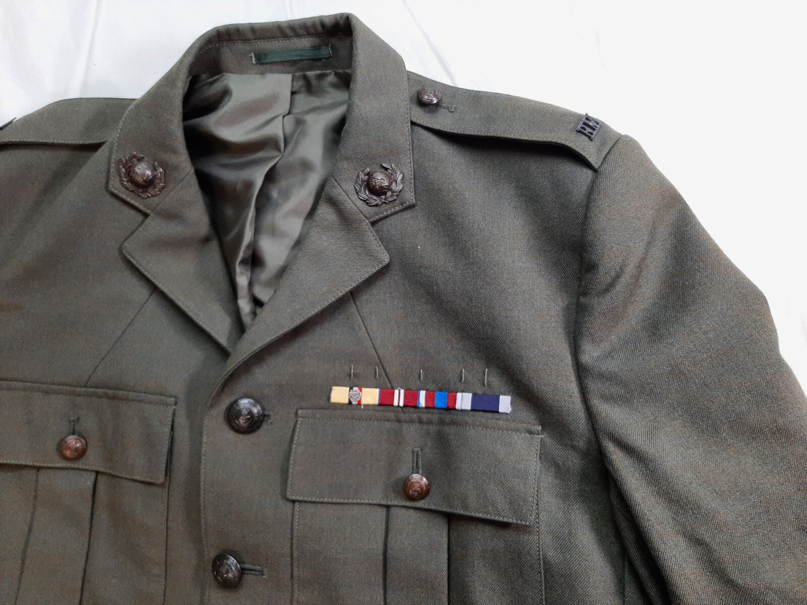 RM No1B/1C Jacket Lovat British Marine Green Size in description