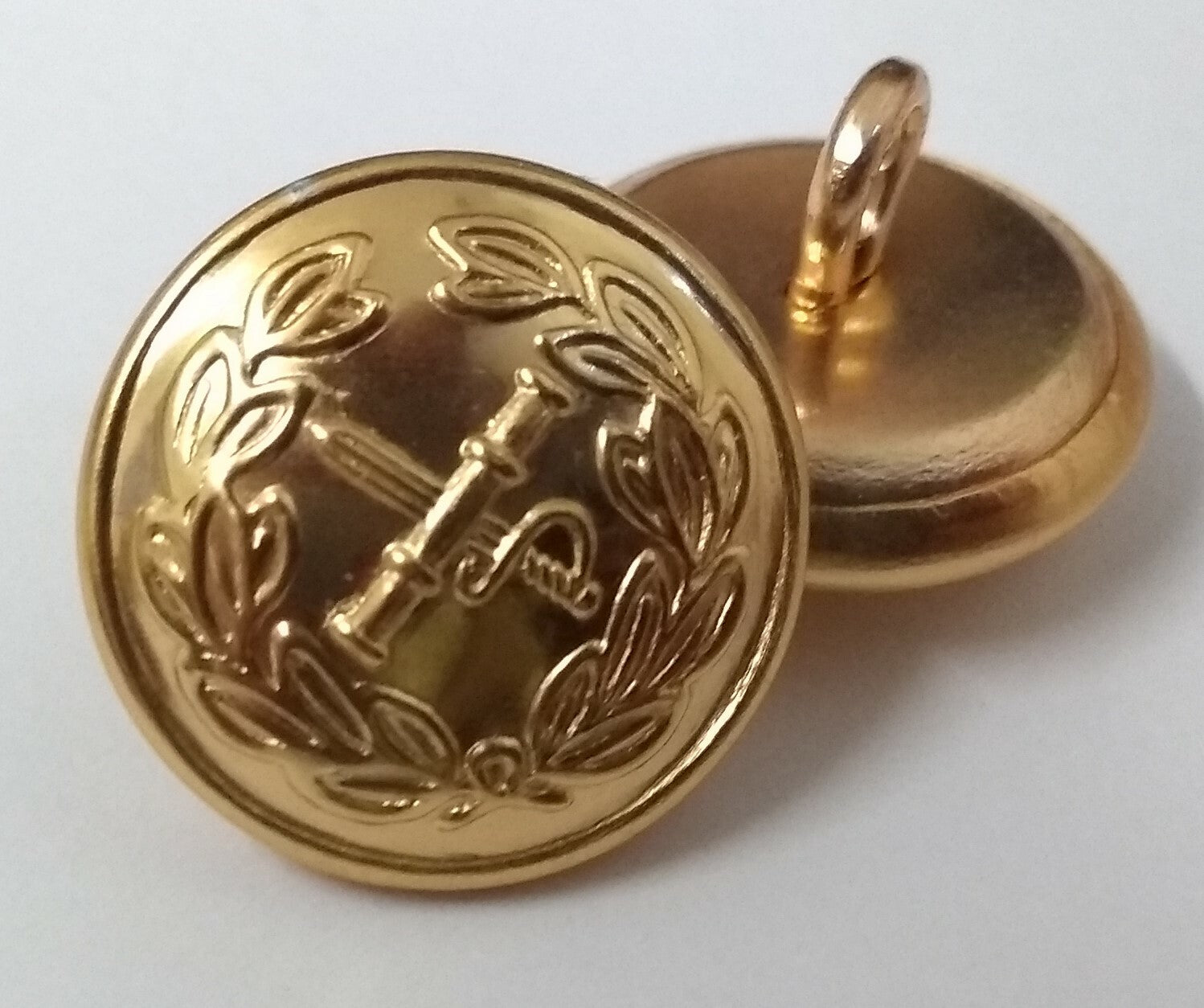 British General Rank Sword & Baton Dress Buttons NEW ASBT118