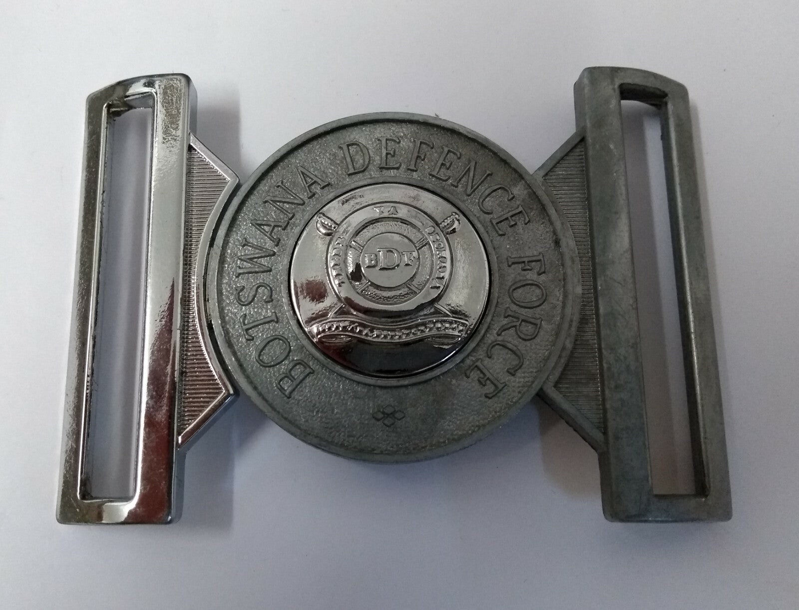 Botswana Belt Buckle Locket With Insignia - New - U/P