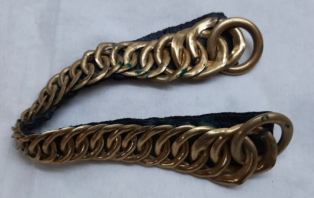 Army Bearskin Chin Strap / Chain Vintage old Pattern British Royal Guards