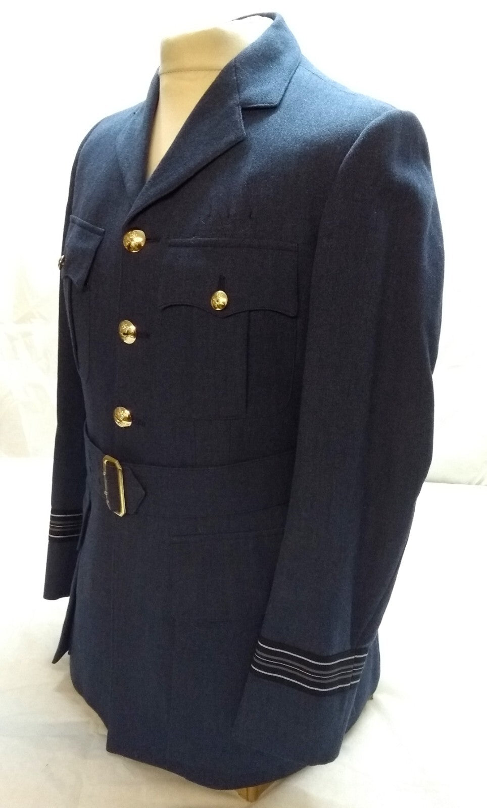 RAF Royal Air Force Vintage No1 Jacket Airforce Blue Grey Old OFC Dress Pattern Moss Bros London