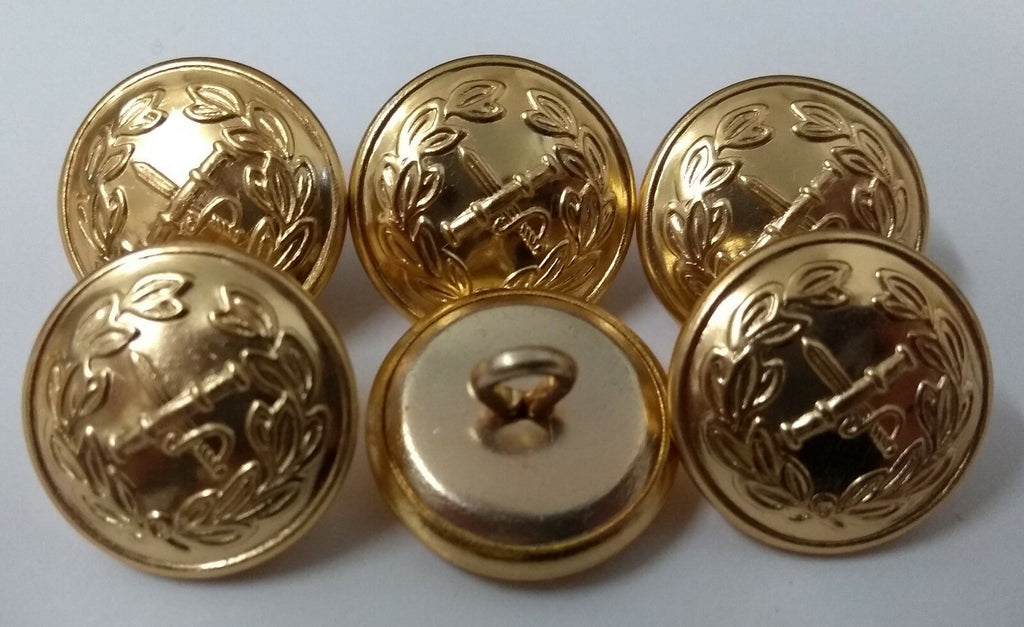 British General Rank Sword & Baton Dress Buttons NEW ASBT118