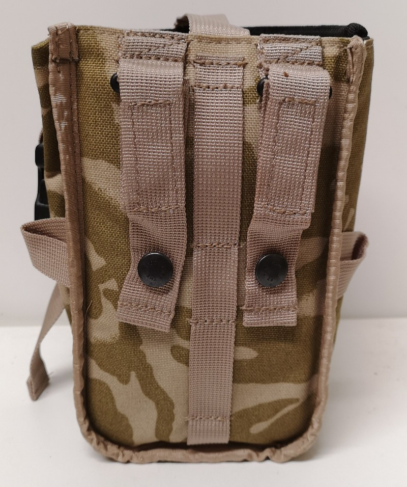British Army Desert DPM Camo UK PRC 354 Radio Cover Carrier