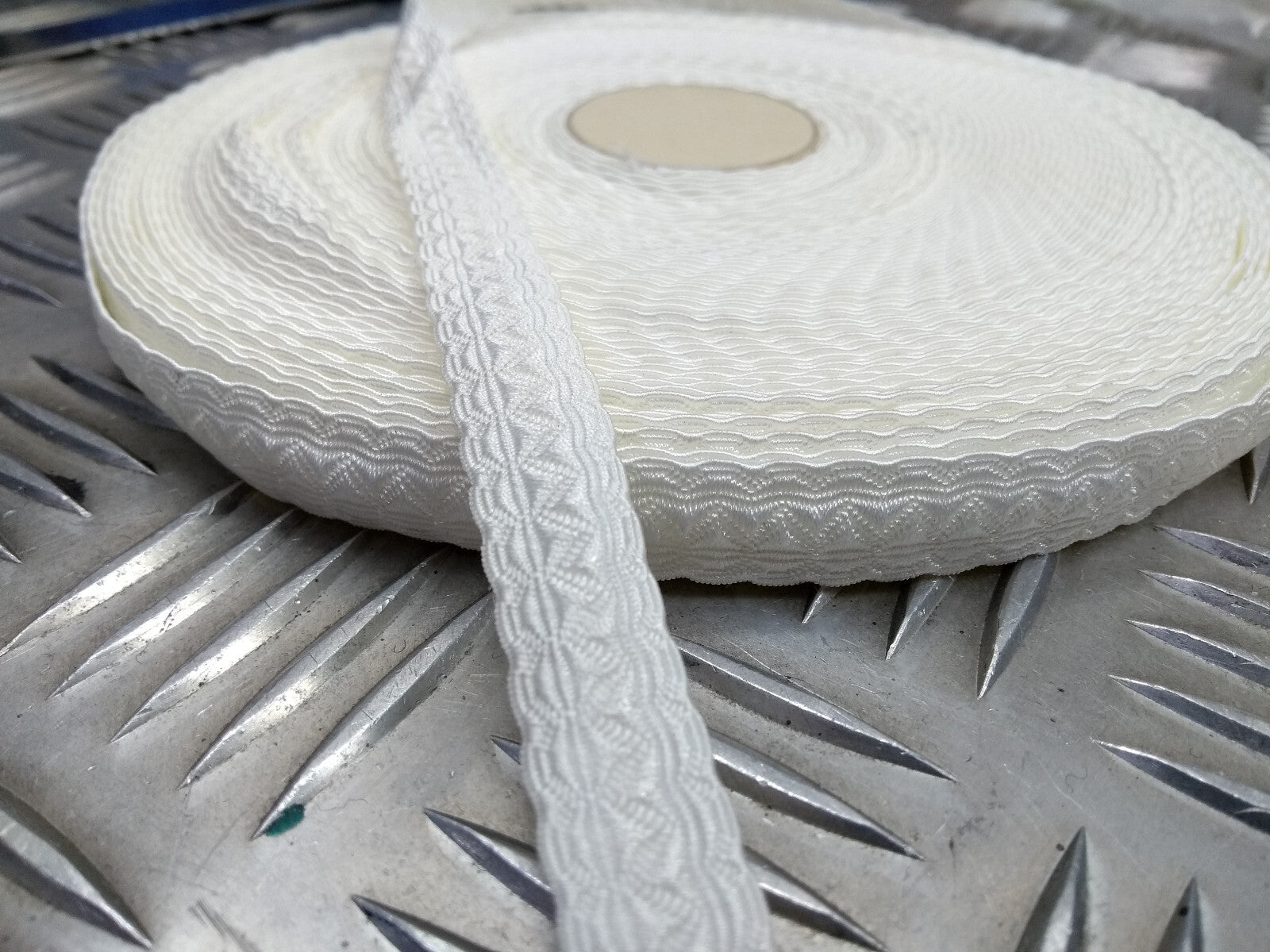 White Braid 13mm Genuine British Made