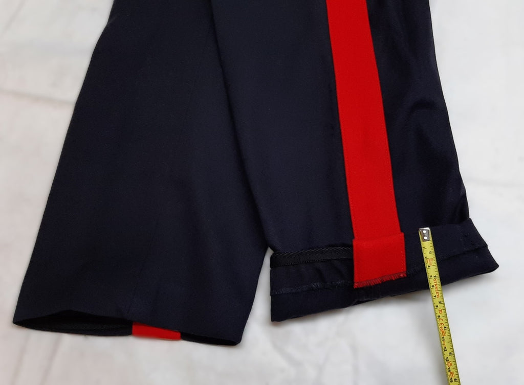 No1 Army Trousers British All Ranks Blues Red Stripe Dress Uniform W37" L32"