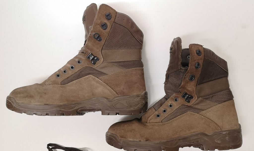 Army Desert Brown Boots YDS Falcon Warm Weather Footwear UK 10W