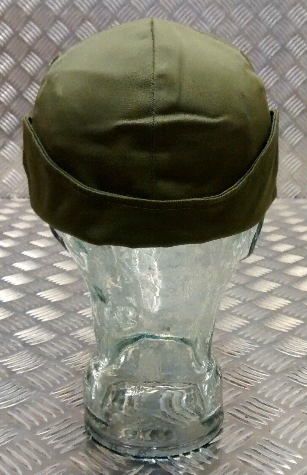 Vintage Army Green Baseball Cap Swedish M59 Combat / Fatigue Hat Size 57cm NEW