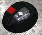 Genuine Spec Dress Wool Beret H&S Black Red Patch Size 57cm