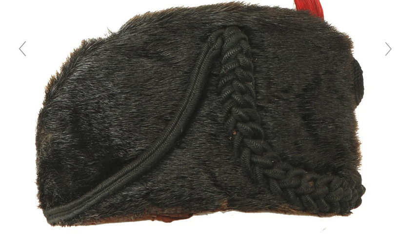 The Rifles Busby / Shako Appliqued Plaited Cord 1st Battalion - NEW