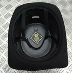 Bowler Hat Black Hard Top Complete With Chin Strap Assembly 59cm or 60cm