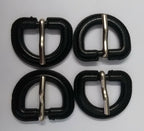 Genuine British 3/4" Stable Belt Bound D Ring Prong Buckle 3 Pair STD58