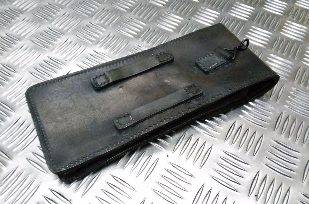Genuine Vintage Issue Large Leather Ammo / Utility Pouch / Medic Pouch