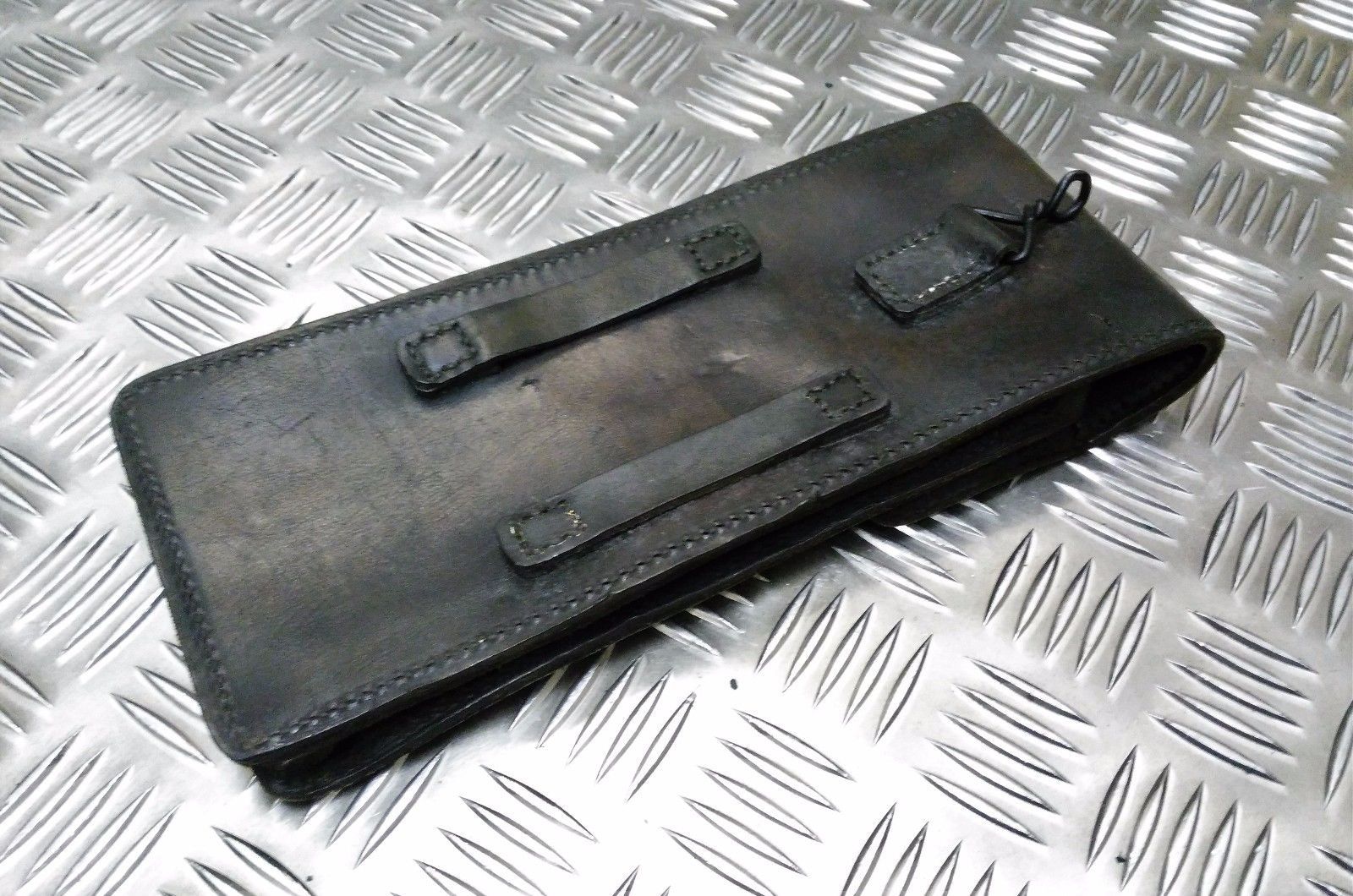 Genuine Vintage Issue Large Leather Ammo / Utility Pouch / Medic Pouch