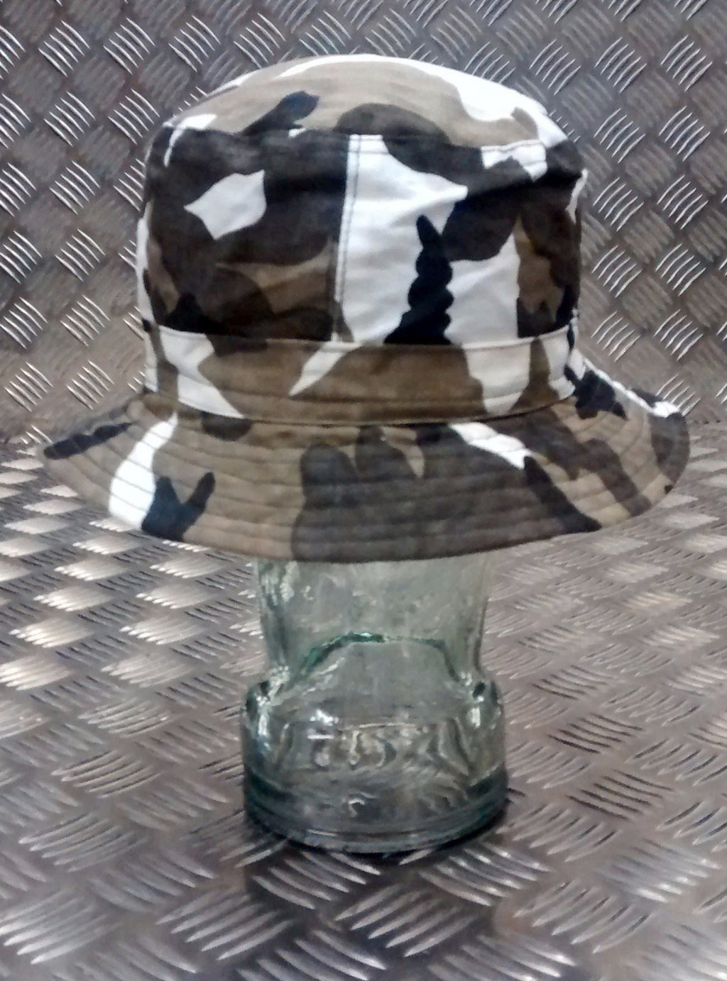 Military Style Special Forces Boonie Hat / Bush Hat Short Brim Urban Camo NEW
