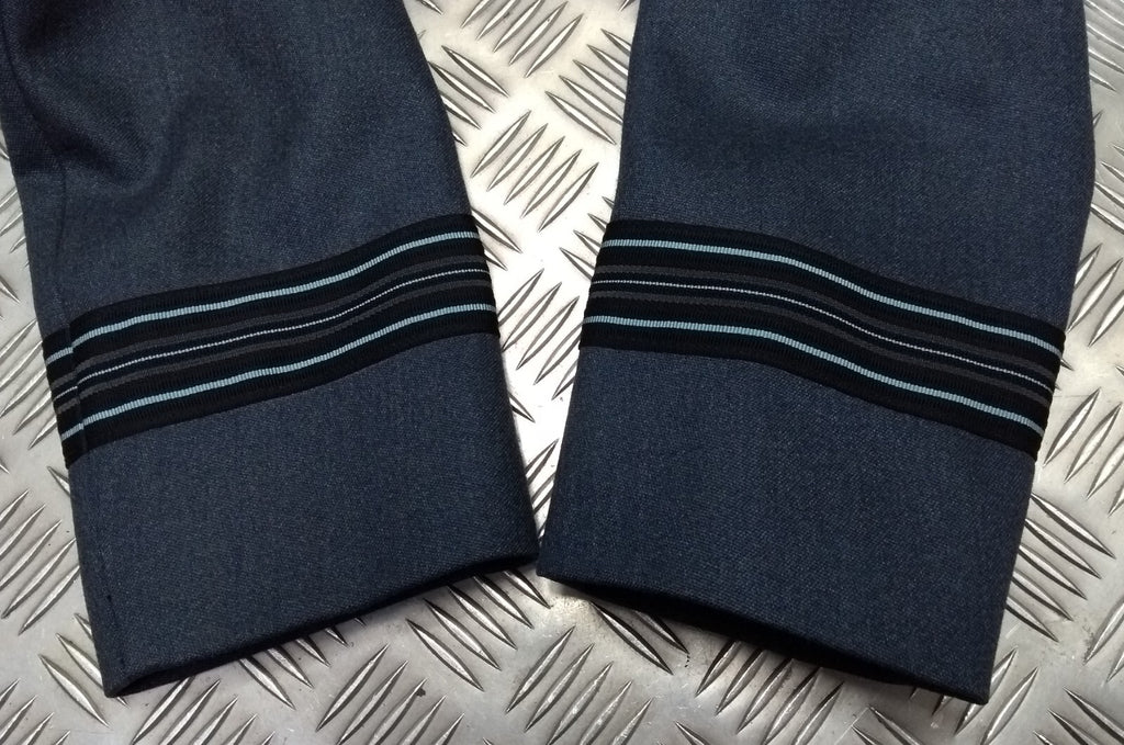 Vintage No1 Jacket RAF Royal Air Force OFC Cuff Ribbons Old Pattern 80s