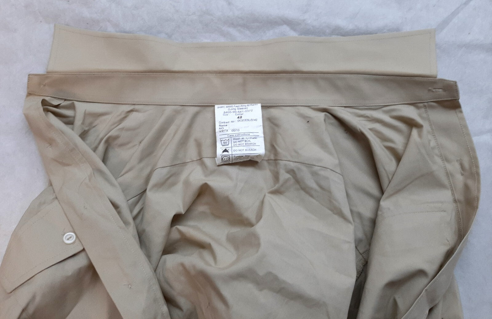 Army No2 Shirt Long Sleeves British FAD Lance Corporal With Fleet Patches 42cm