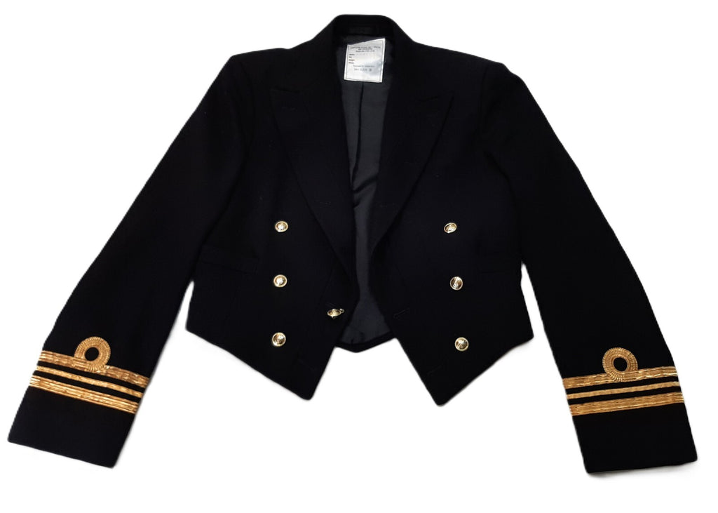 No7 Mess Jacket Lt Com Cuff Curls British Naval Ofc Dress RN