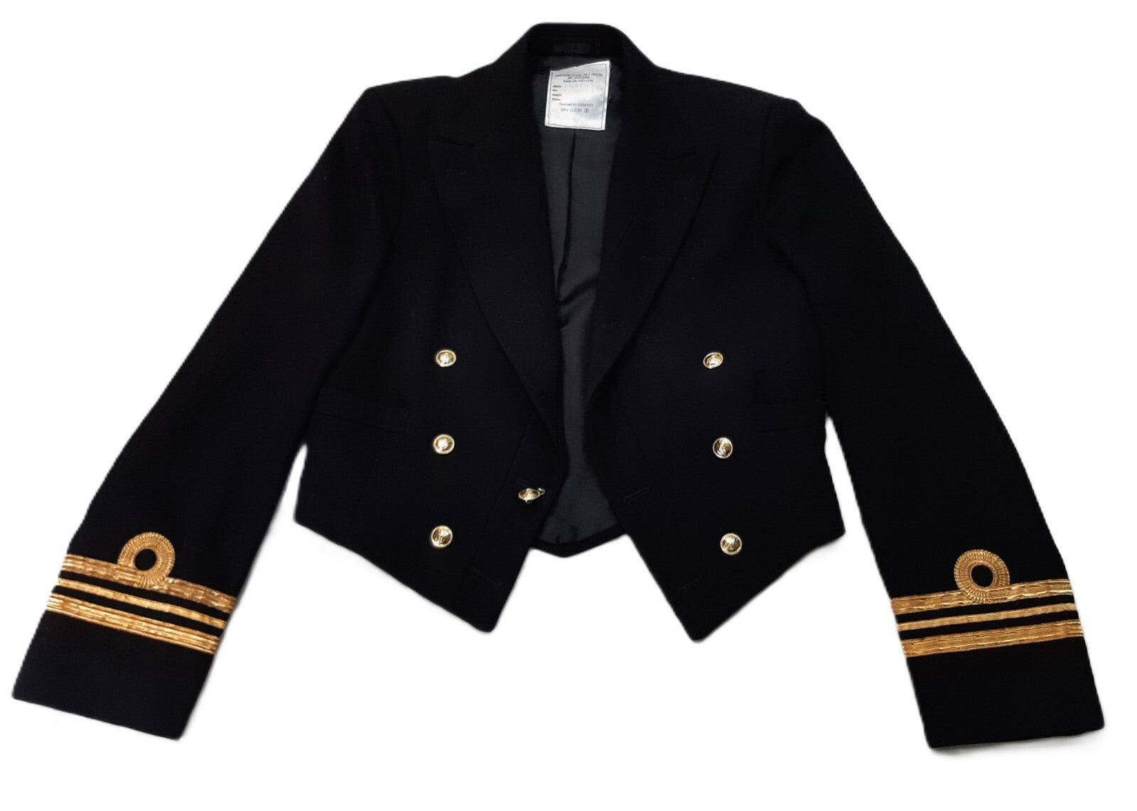 No7 Mess Jacket Lt Com Cuff Curls British Naval Ofc Dress RN