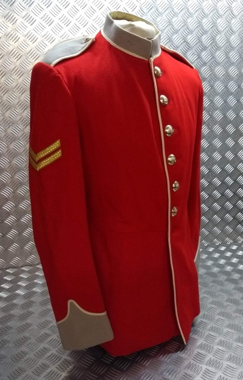 British Army Red Tunic Royal Gibraltar Ceremonial Style Jacket