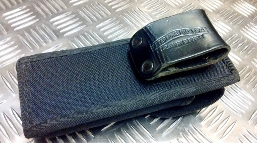 Security Detail Black Twin Holder Genuine British