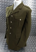 British Army No2 Khaki Jacket Anglian Dress With Buttons Costume Fancy Dress