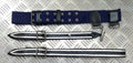 Style Old Pattern Navy Blue Belt & Braided Straps NRS3