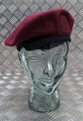 Abu Dhabi Beret Maroon Hobson of England Lined Wool Uniform Cap New Old Stock