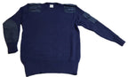 British Navy V-Neck Utility Jumper Sweater 80% Wool All Sizes