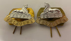 Royal Anglian Regiment 2nd Battalion Egypt Talavera Collar Dogs- New