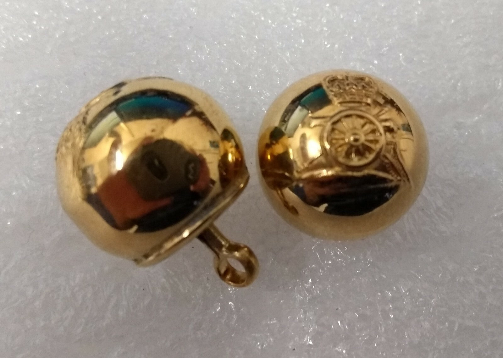 Genuine British Royal Horse Artillery Full Ball Ceremonial Buttons 26L