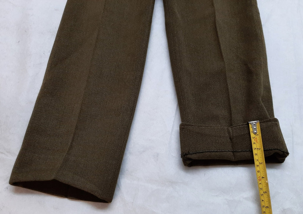 No2 Officers Trousers British Army Wing Back Old Pattern Uniform Dress W35"