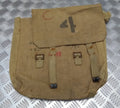Vintage Canvas Pack 1937 Pattern Khaki Webbing Heavy Use Grade 2