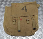 Vintage Canvas Pack 1937 Pattern Khaki Webbing Heavy Use Grade 2