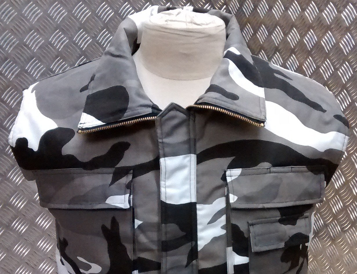 Hunters Action Vest Urban Camo Tactical Fishing Body Warmer - NEW